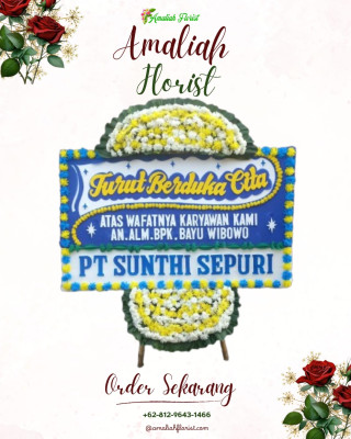 Papan Bunga Duka di Mandor