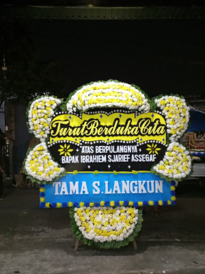 Papan Bunga Duka di Mandor