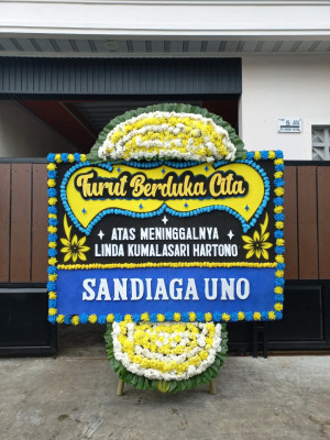 Papan Bunga Duka di Mandor
