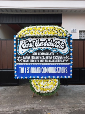 Papan Bunga Duka di Mandor